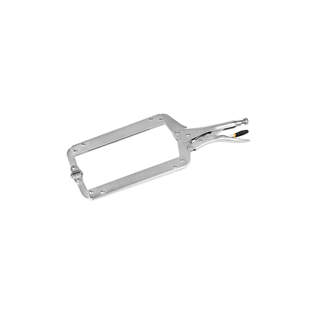 LOCKING CLAMP WITH SWIVEL PADS