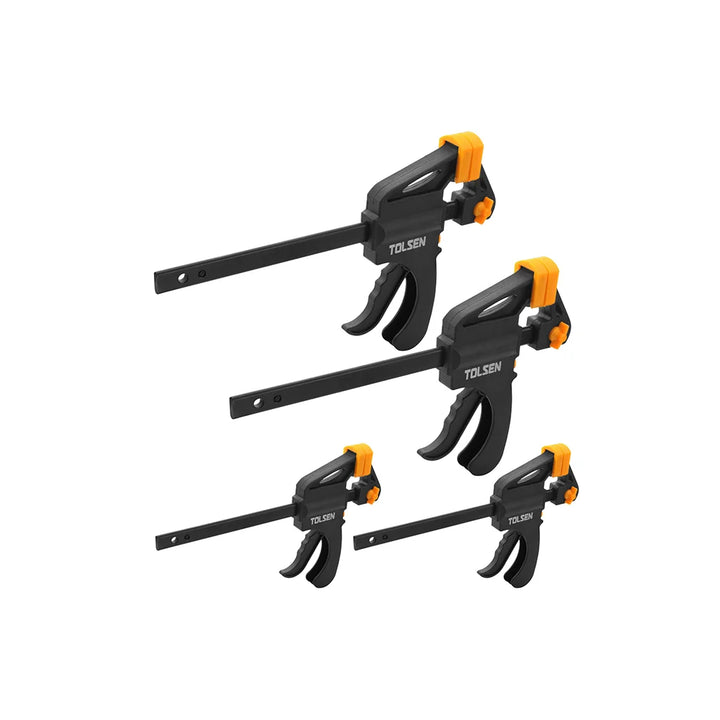 4PCS QUICK RATCHET BAR CLAMP SET