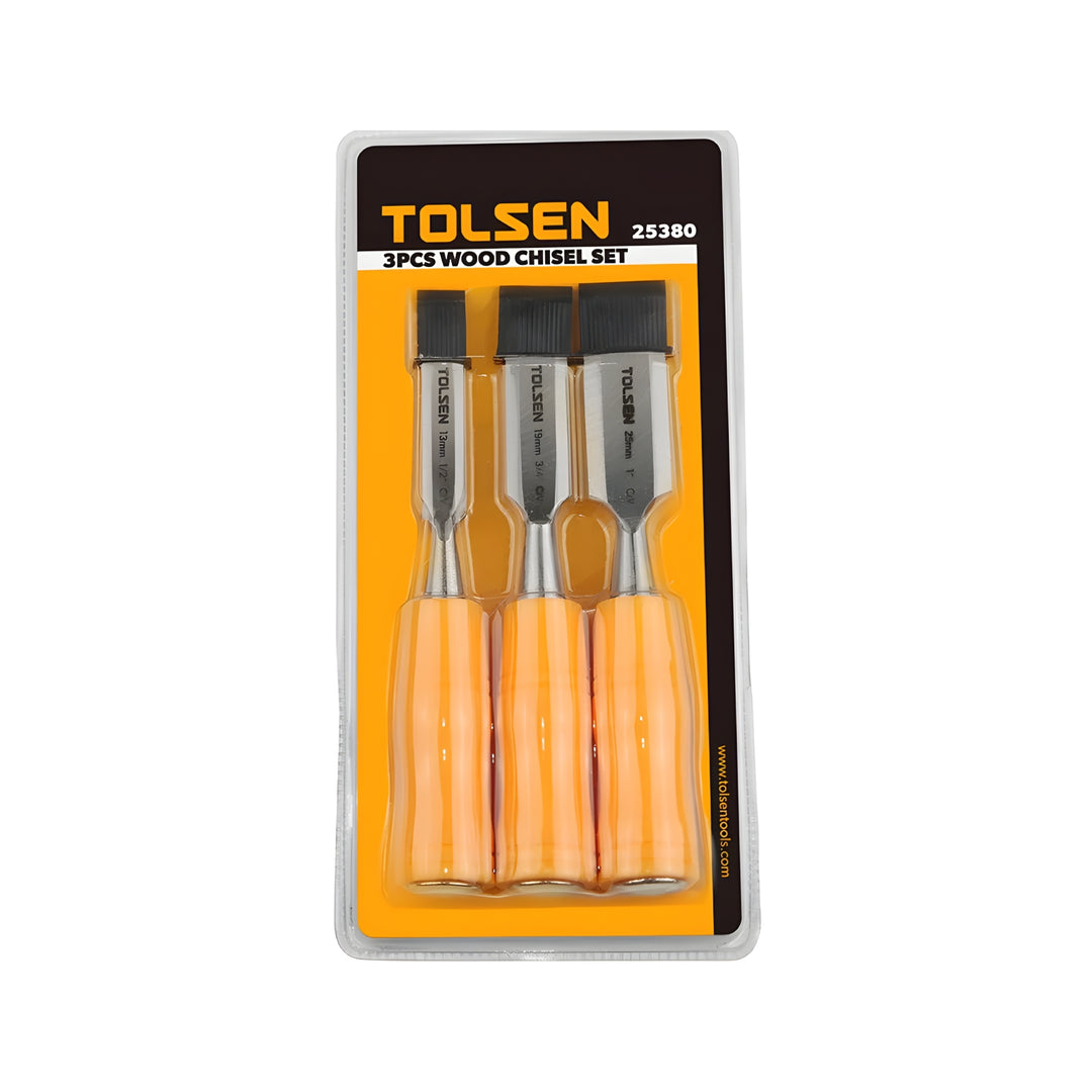 3PCS WOOD CHISEL SET