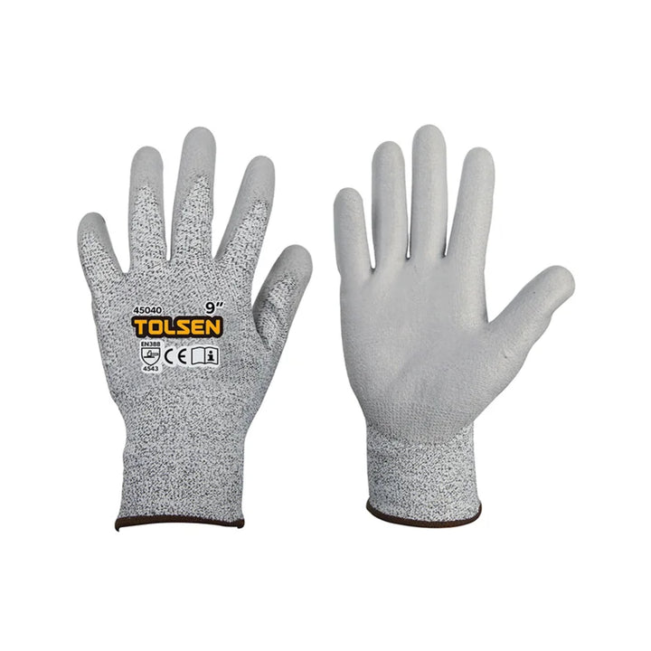 CUT RESISTANCE PROTECTIVE GLOVES ( LEVEL 5 )
