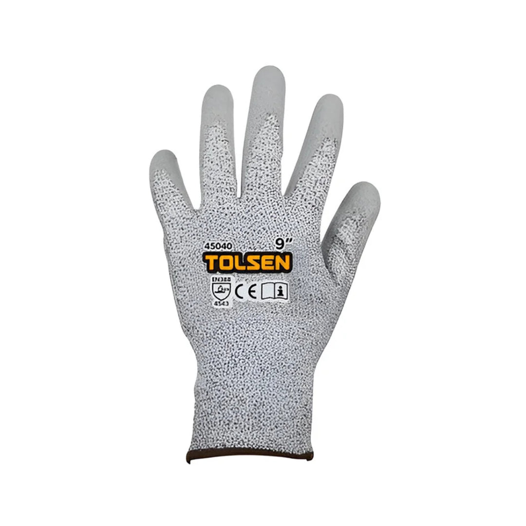 CUT RESISTANCE PROTECTIVE GLOVES ( LEVEL 5 )
