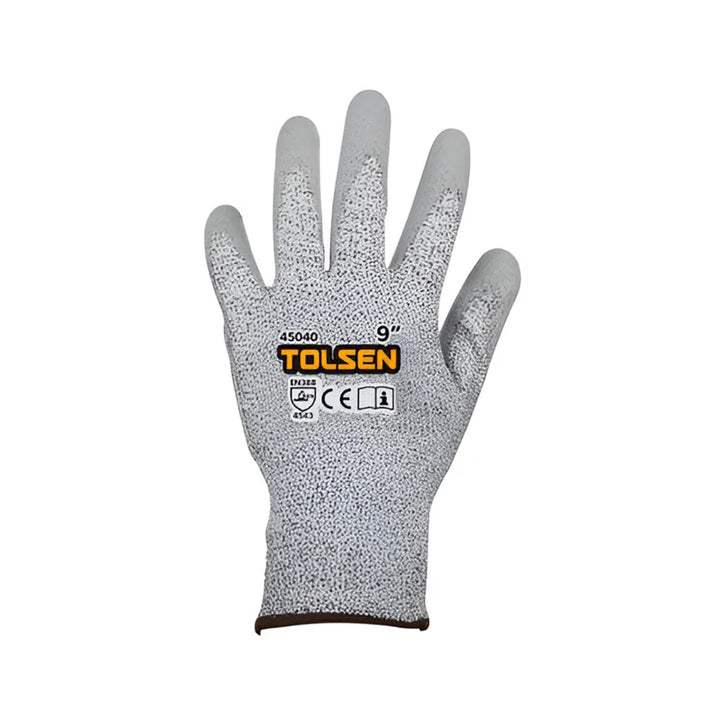 CUT RESISTANCE PROTECTIVE GLOVES ( LEVEL 5 )