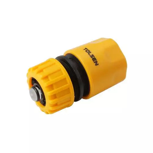 HOSE CONNECTOR WITH WATER STOP - TOLSEN TOOLS KSA