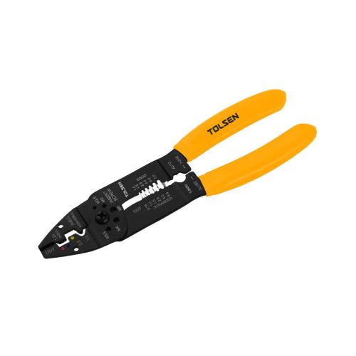 WIRE STRIPPING AND CRIMPING PLIERS - TOLSEN TOOLS KSA